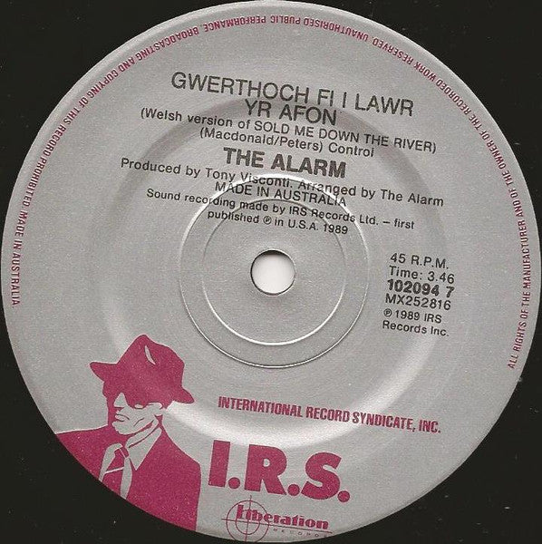 The Alarm : Sold Me Down The River (7", Single)