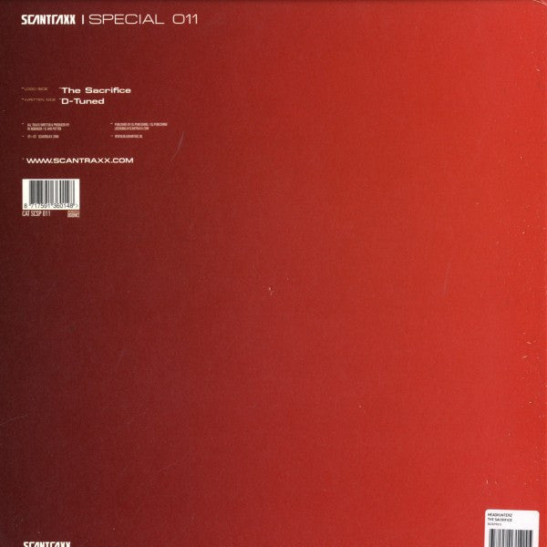 Headhunterz : The Sacrifice / D-Tuned (12")