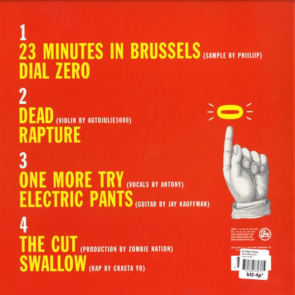 My Robot Friend : Dial 0 (2xLP, Ora)