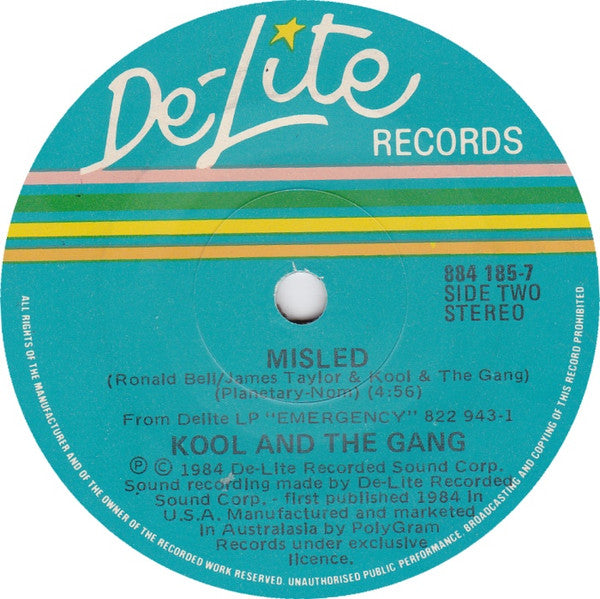 Kool & The Gang : Cherish (7", Single)