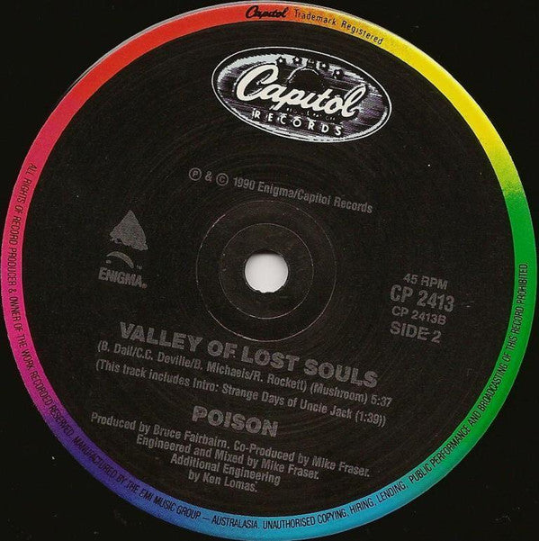 Poison (3) : Unskinny Bop (7", Single)