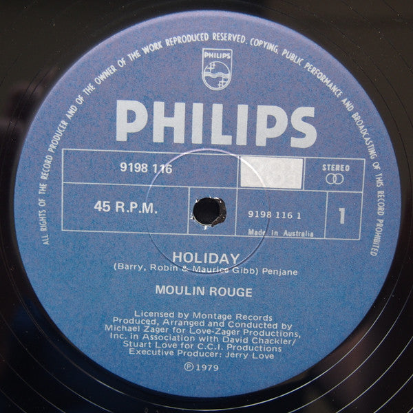 Moulin Rouge (2) : Holiday / Run To Me (12", Maxi)