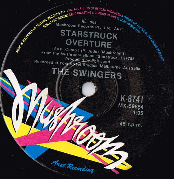 Jo Kennedy / The Swingers : Monkey In Me / Starstruck Overture (7", Single, Ltd)