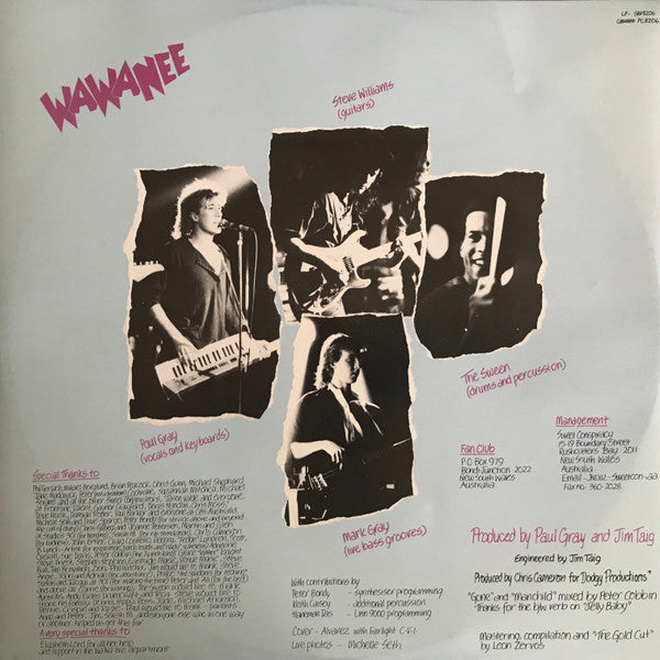 Wa Wa Nee : Wa Wa Nee (LP, Album)