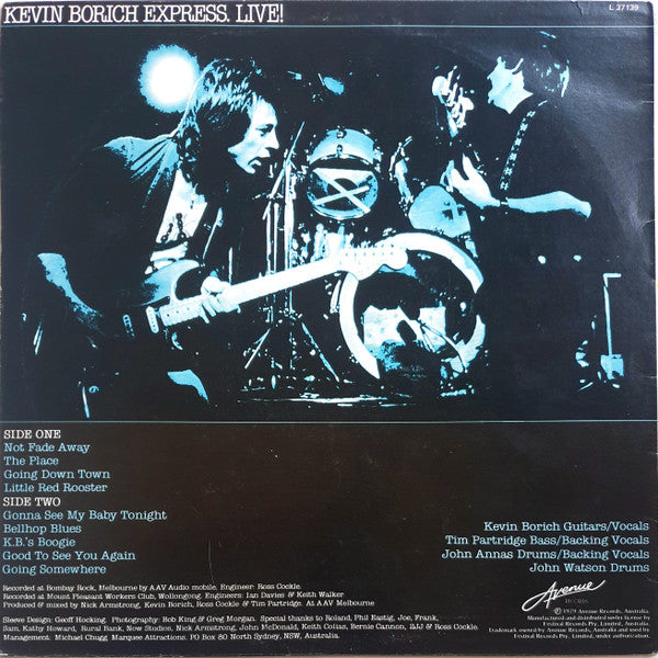 Kevin Borich Express : Live! (LP, Album)