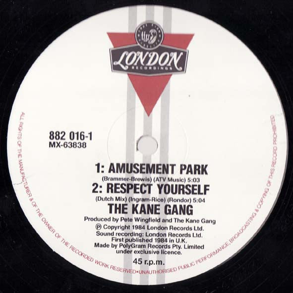 The Kane Gang : Respect Yourself (12")