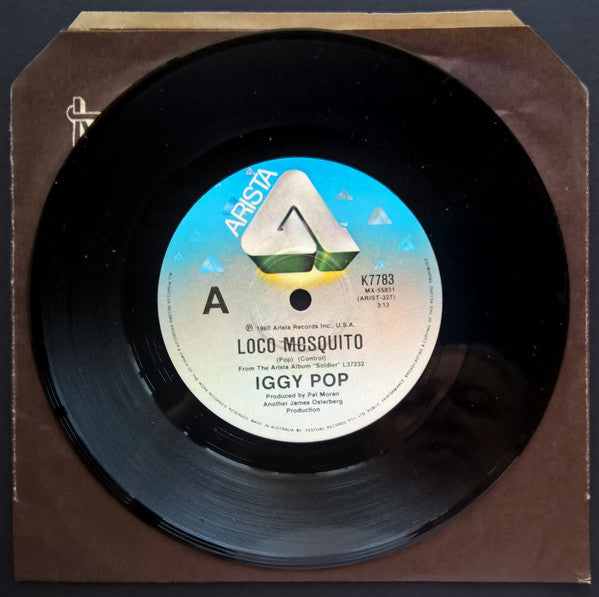 Iggy Pop : Loco Mosquito (7", Single)