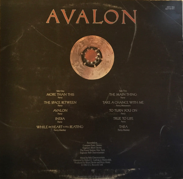 Roxy Music : Avalon (LP, Album)