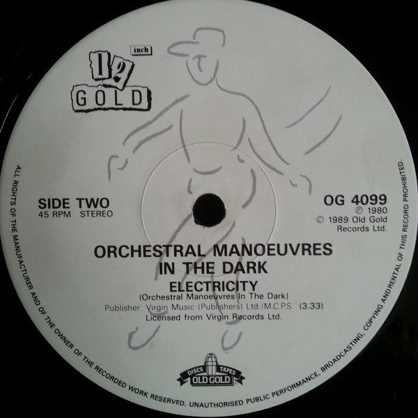 Orchestral Manoeuvres In The Dark : Enola Gay / Electricity (12", Single)