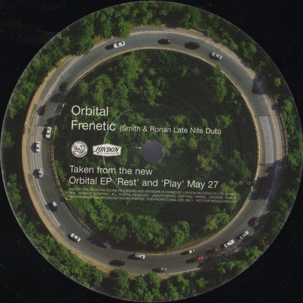 Orbital : Frenetic (12", Single, Promo)