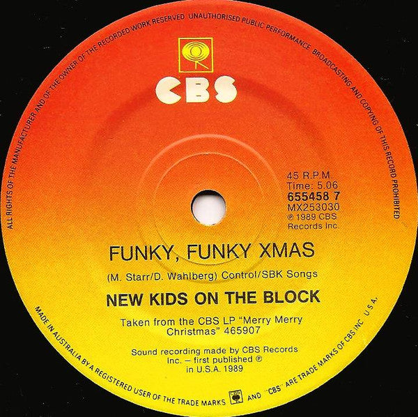 New Kids On The Block : This One's For The Children (7", Single)