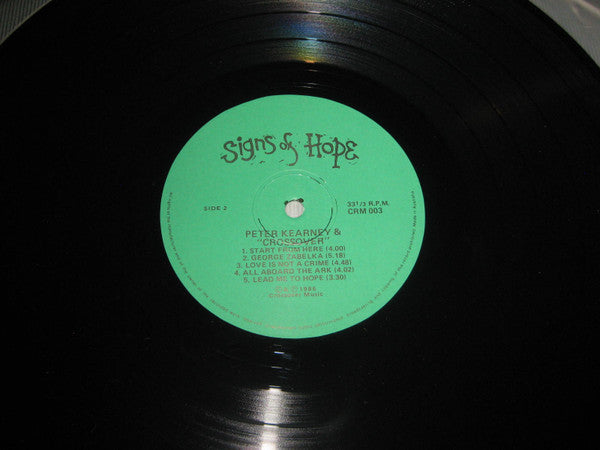 Peter Kearney (2) & Crossover (9) : Signs Of Hope (LP, Album)