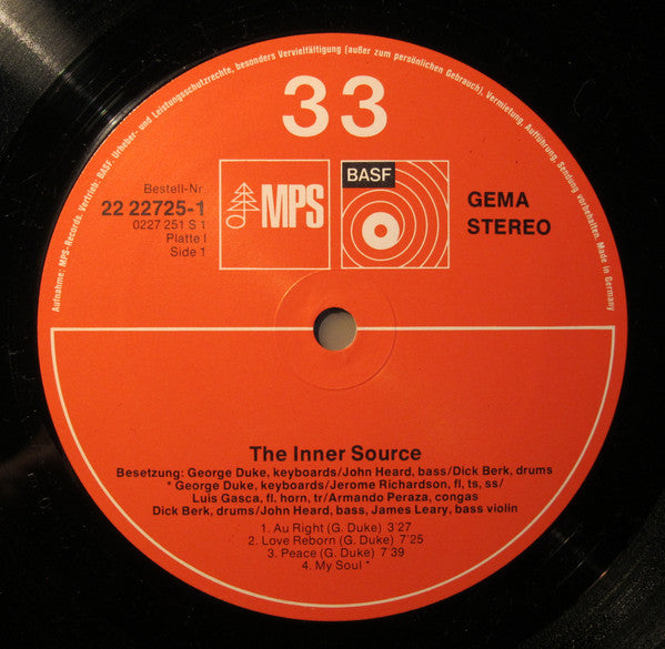 George Duke : The Inner Source (2xLP, Album, RE, Gat)