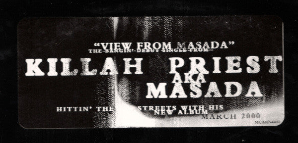 Killah Priest : View From Masada (12", Promo)