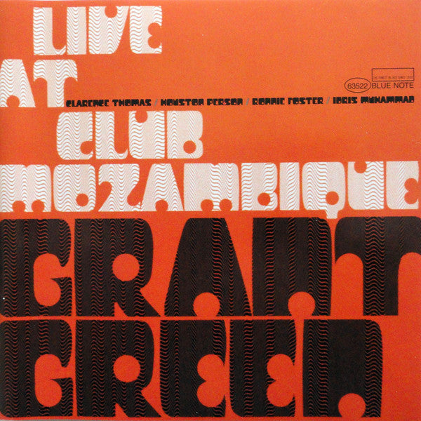 Grant Green : Live At Club Mozambique (CD, Album, Mono, RE)