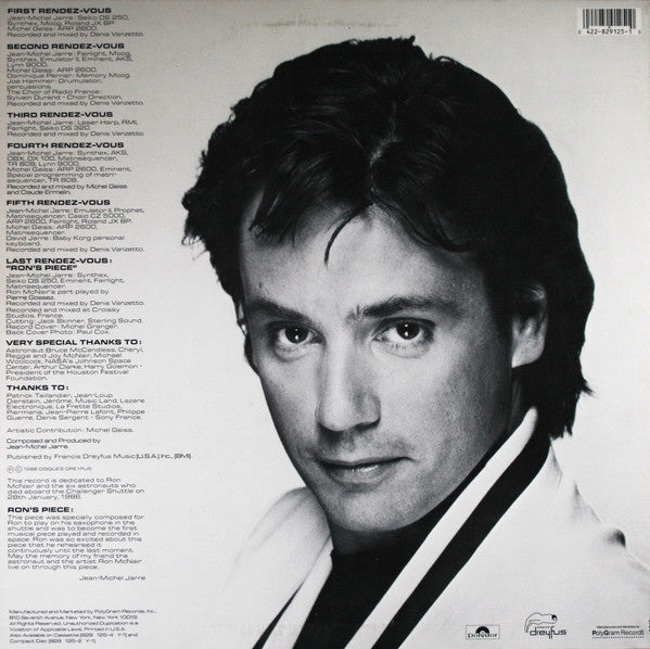 Jean Michel Jarre* : Rendez-Vous (LP, Album, 70)