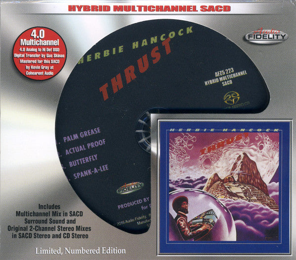 Herbie Hancock : Thrust (SACD, Hybrid, Multichannel, Album, Quad, Ltd, Num,)