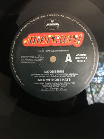 Men Without Hats : Moonbeam (12", EP, Single)
