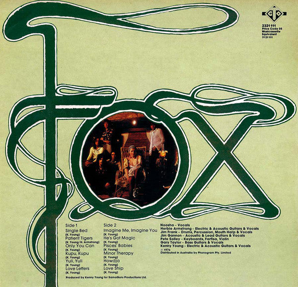 Fox (3) : S-s-s single Bed (LP, Comp)