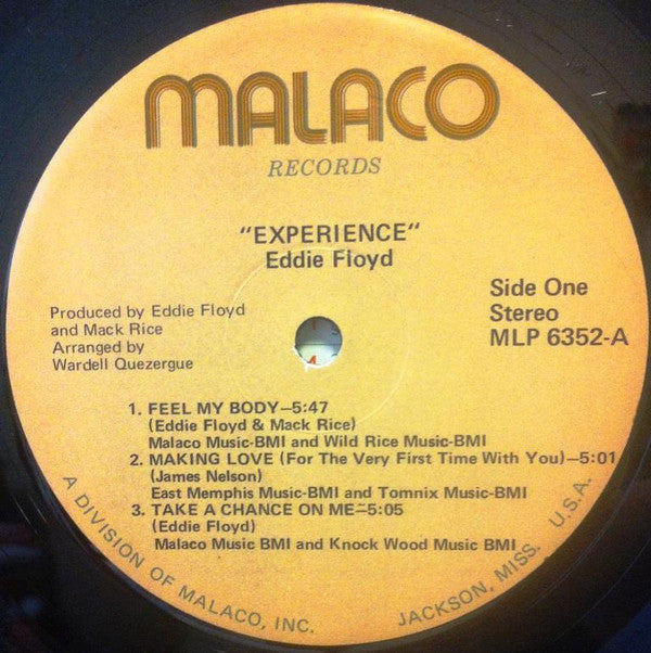 Eddie Floyd : Experience (LP, Album)