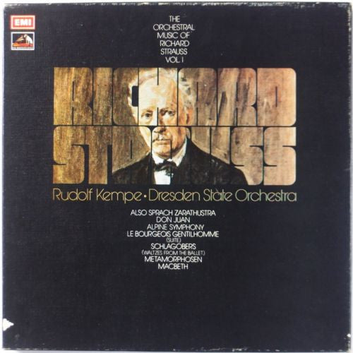 Richard Strauss, Dresden State Orchestra*, Rudolf Kempe : The Orchestral Music of Richard Strauss Vol. I (4xLP + Box)