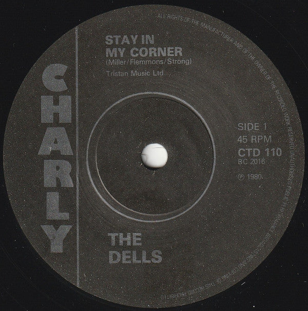 The Dells : Stay In My Corner / Oh What A Nite / Looks Like It's Over (7", Mono)