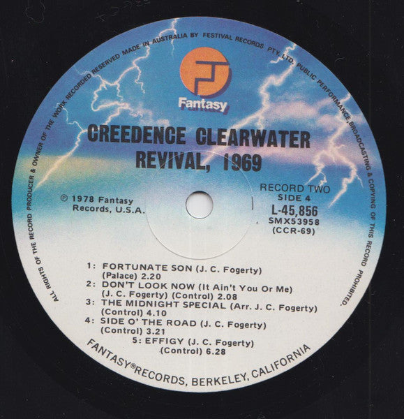 Creedence Clearwater Revival : Creedence Clearwater Revival 1969 (2xLP, Comp, Gat)