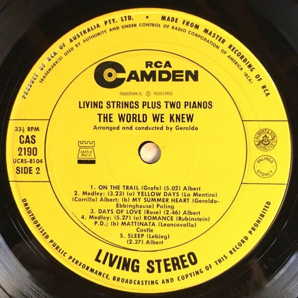 Living Strings : The World We Knew (LP)