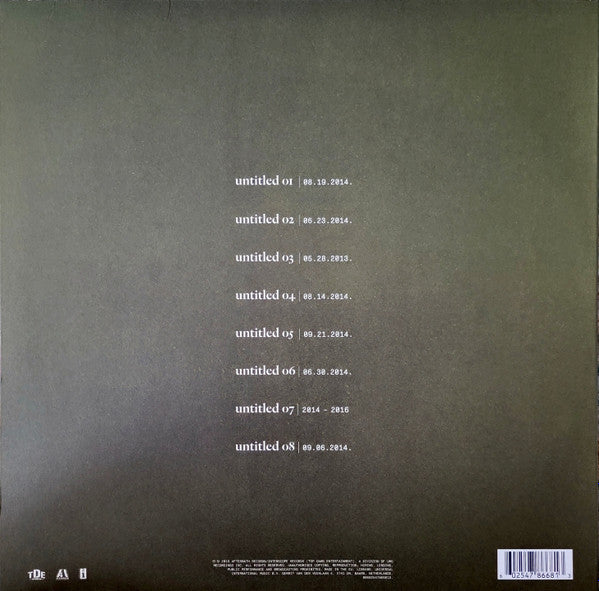 Kendrick Lamar : Untitled Unmastered. (LP, Album)