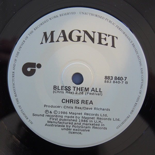 Chris Rea : It's All Gone (7", Single)