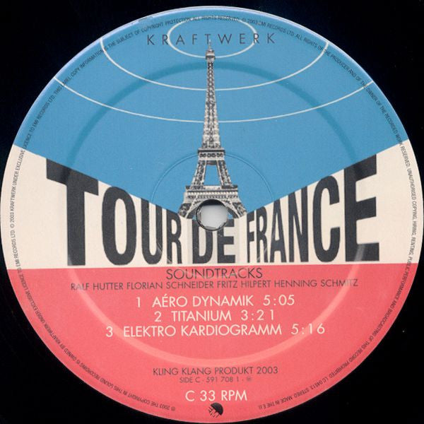 Kraftwerk : Tour De France Soundtracks (2xLP, Album, 180)