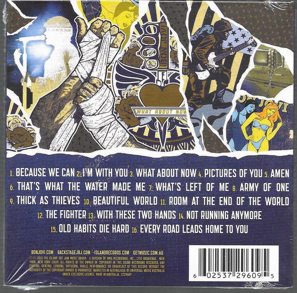 Bon Jovi : What About Now (CD, Album, Tri)