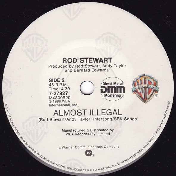 Rod Stewart : Lost In You (7")