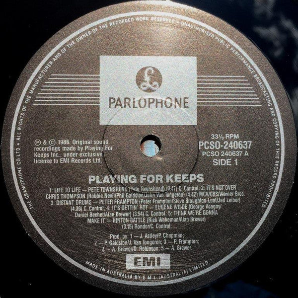 Various : Playing For Keeps (Original Motion Picture Soundtrack) (LP, Album)