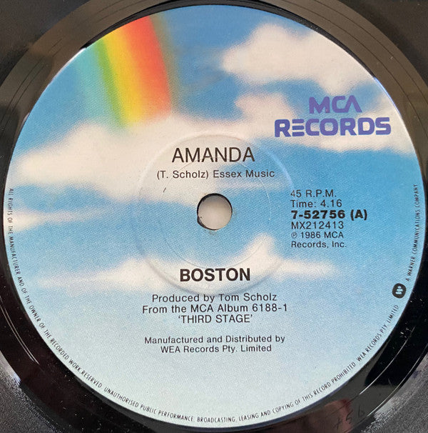 Boston : Amanda (7")