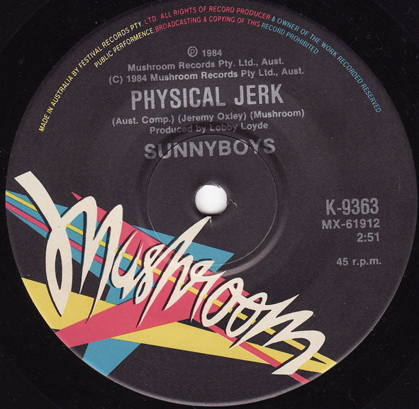 Sunnyboys : Love In A Box (7", Single)