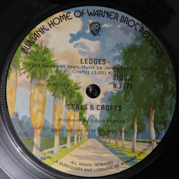 Seals & Crofts : Unborn Child / Ledges (7", Single)
