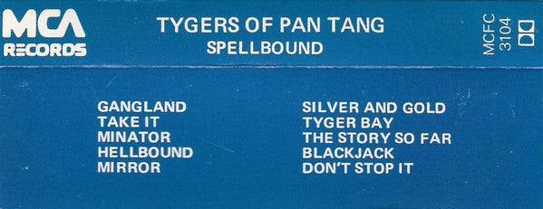 Tygers Of Pan Tang : Spellbound (Cass, Album)