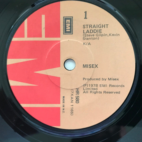 Mi-Sex : Straight Laddie (7", Single)