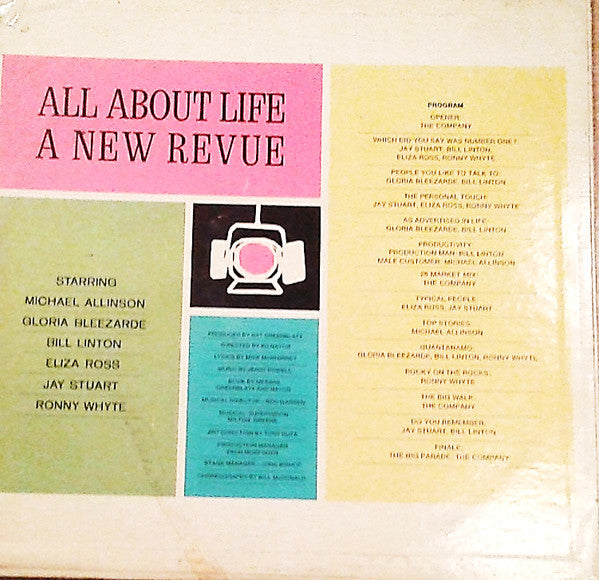 Various : All About LIFE: A New Revue (LP)