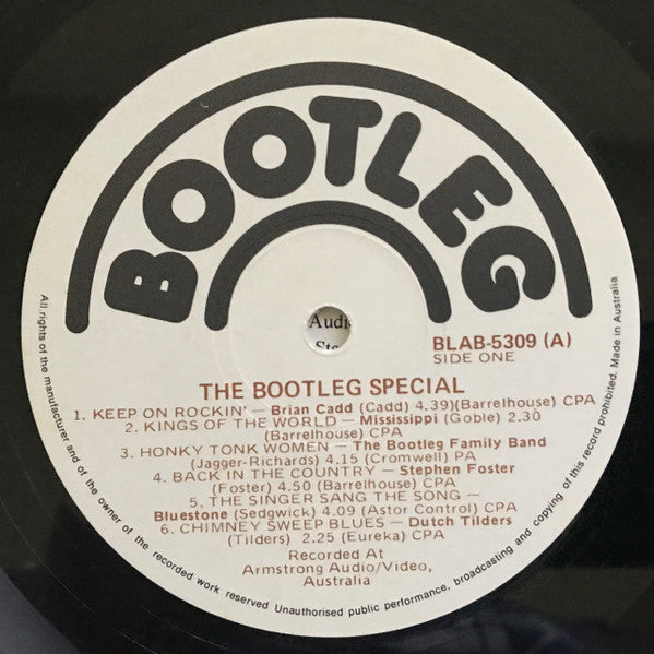 Various : The Bootleg Special (LP, Comp)