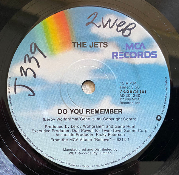 The Jets : You Better Dance (7", Single, Ltd)