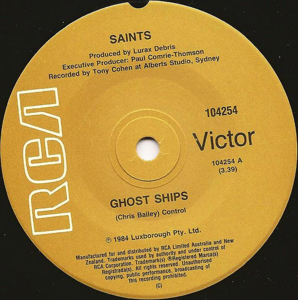 The Saints (2) : Ghost Ships (7", Single)