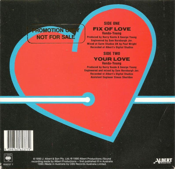 Mark Williams (4) : Fix Of Love (7", Single, Pic)