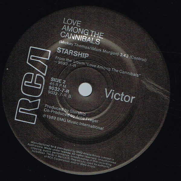 Starship (2) : It's Not Enough (7", Single)