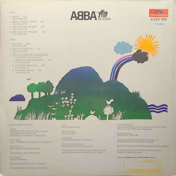ABBA : The Album (LP, Album, Red)