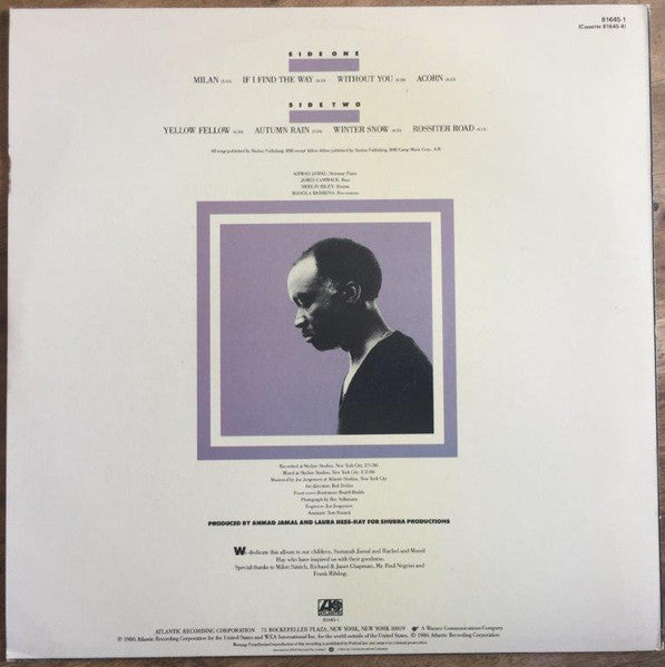 Ahmad Jamal : Rossiter Road (LP, Album)