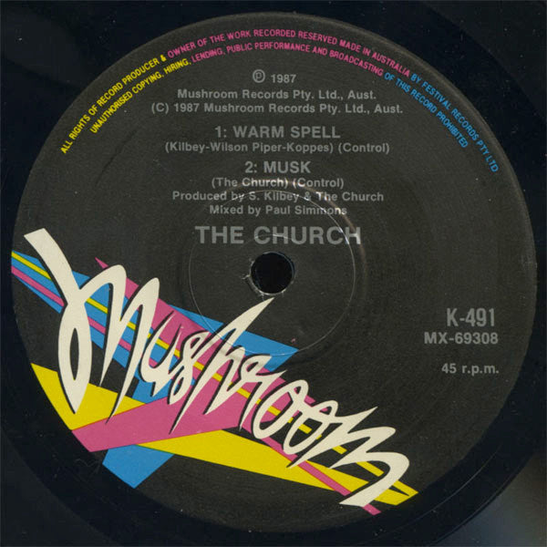 The Church : Under The Milky Way (7", Single)
