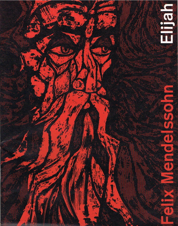 Felix Mendelssohn-Bartholdy - Huddersfield Choral Society / Royal Liverpool Philharmonic Orchestra / Sir Malcolm Sargent : Elijah (3xLP, Album, Mono, Club + Box)