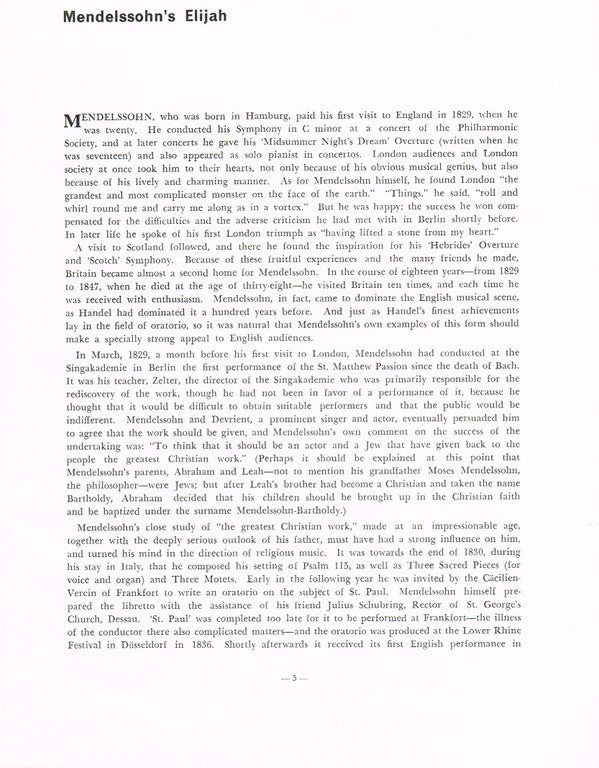 Felix Mendelssohn-Bartholdy - Huddersfield Choral Society / Royal Liverpool Philharmonic Orchestra / Sir Malcolm Sargent : Elijah (3xLP, Album, Mono, Club + Box)